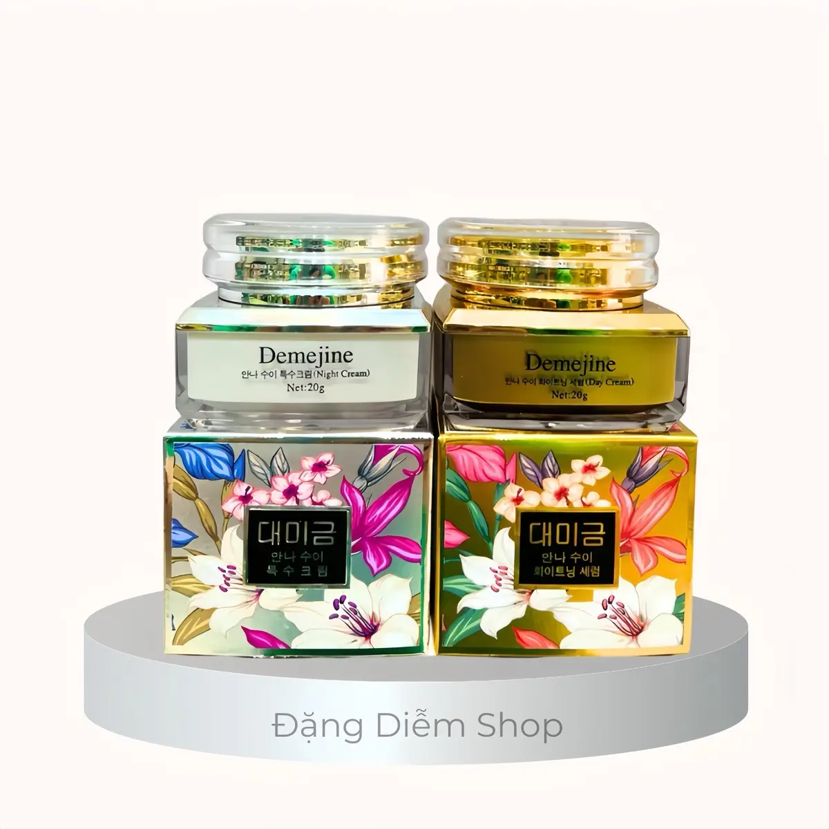 Cặp Kem Demefine Hàn Quốc Ngày Và Đêm 20g Nữ Làm Đẹp Da