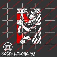 Gambar Kaos distro anime LELOUCH LAMPEROUGE - CODE GEASS material cototn combed 30s dari mangjapan Kab.Ciamis 3 Tokopedia