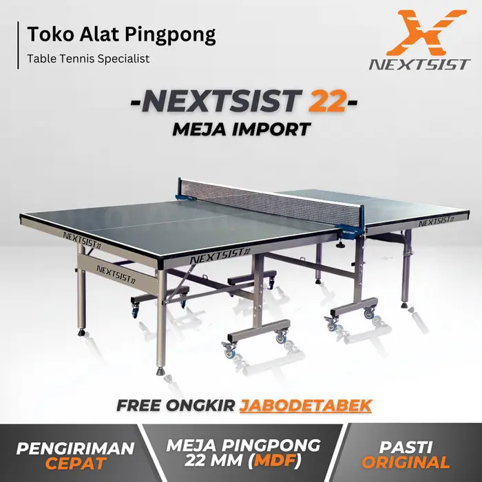 promo spesial sale Meja Pingpong Tenis Meja NEXTSIST 22 INDOOR TABLE 22mm MDF