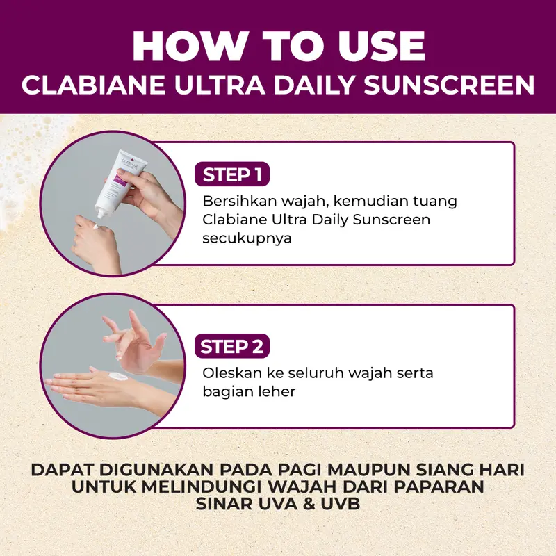 Dermaster Lavijue Serum & Clabiane Ultra Daily Sunscreen 1