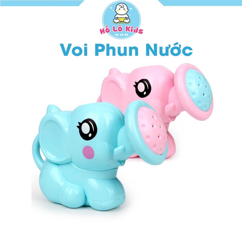 Đồ chơi nhà tắm con voi phun nước đáng yêu, giải trí vận động cho bé Hồ Lô Kids