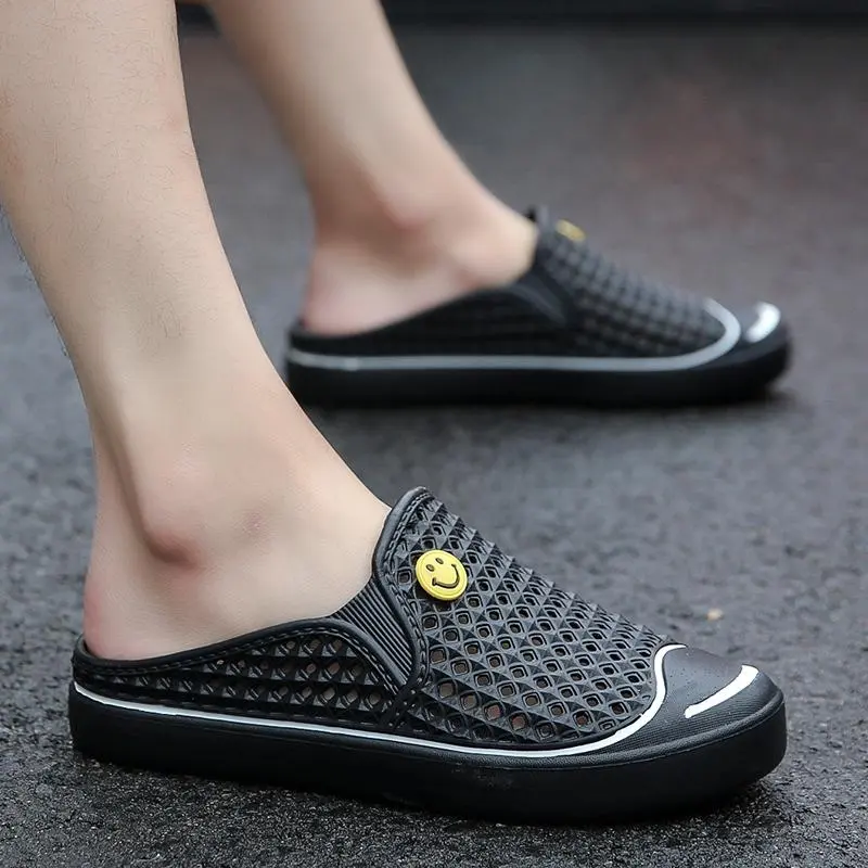 Giày Guốc Đi Vườn, Mùa Hè Lạnh Lùng, Dép Thường Ngày Unisex, Dép Nhanh Khô, Giày Đi Biển Chống Trượt, Thích Hợp Cho Mùa Hè 4