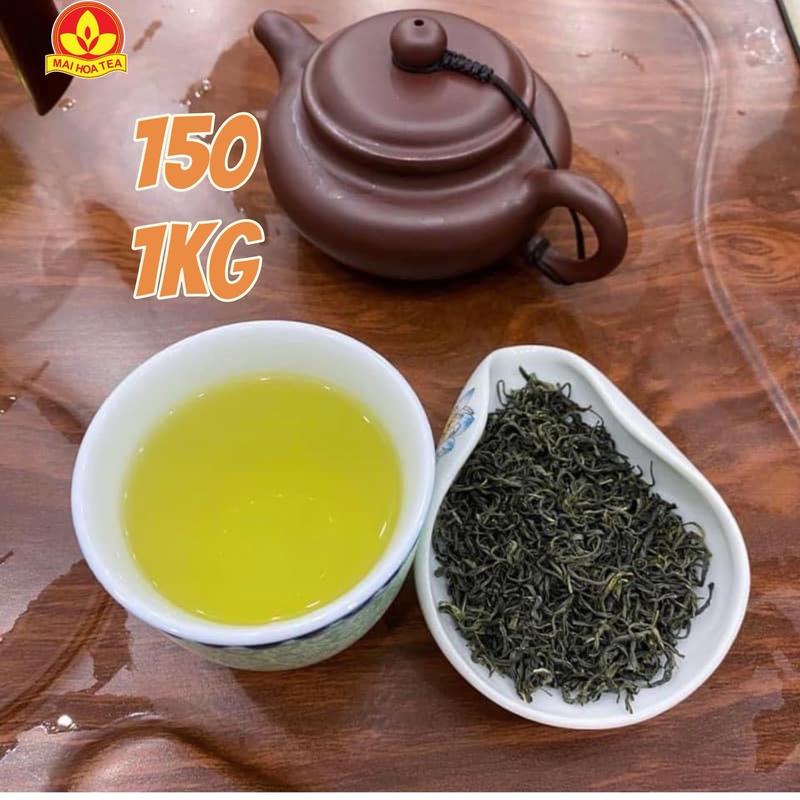 1KG Trà Búp Thái Nguyên Trà Hoa Mai - Trà Tân Cương Trà Thái Nguyên Chè Búp Chè Thái Nguyên Trà Tea Nước Trà Bắc