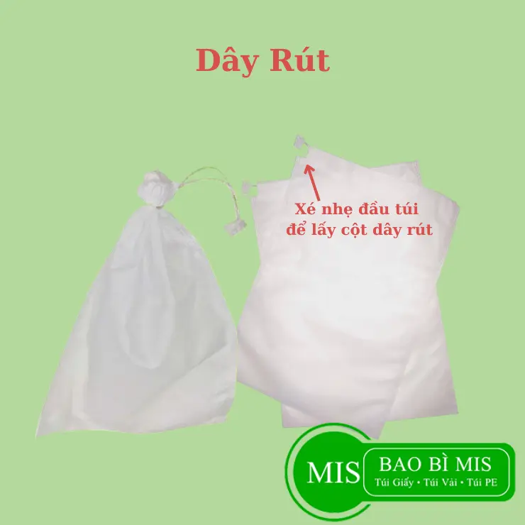 Set 100 Túi bọc trái cây chống côn trùng vải không dệt BAO BÌ MIS, túi bọc bưởi, bao bọc ổi, xoài, mãng cầu, na, mận 2
