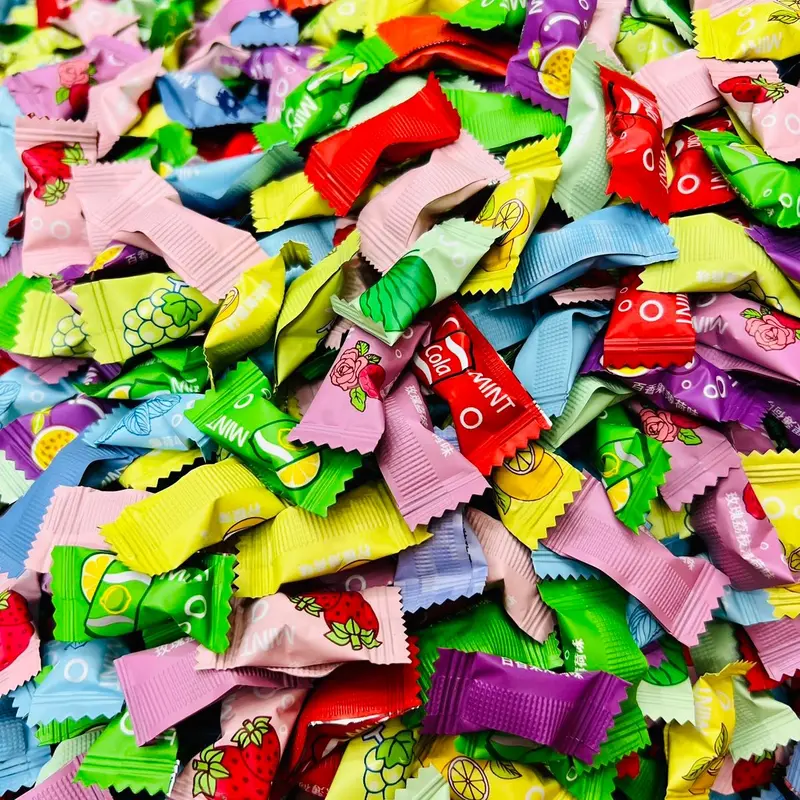 Kẹo Ngậm Trái Cây Không Đường Mix Vị Thơm Miệng Mát Lạnh Snack Candy Ăn Vặt Food Chua Thức Ăn kẹo  không keomix nhieu vi 3