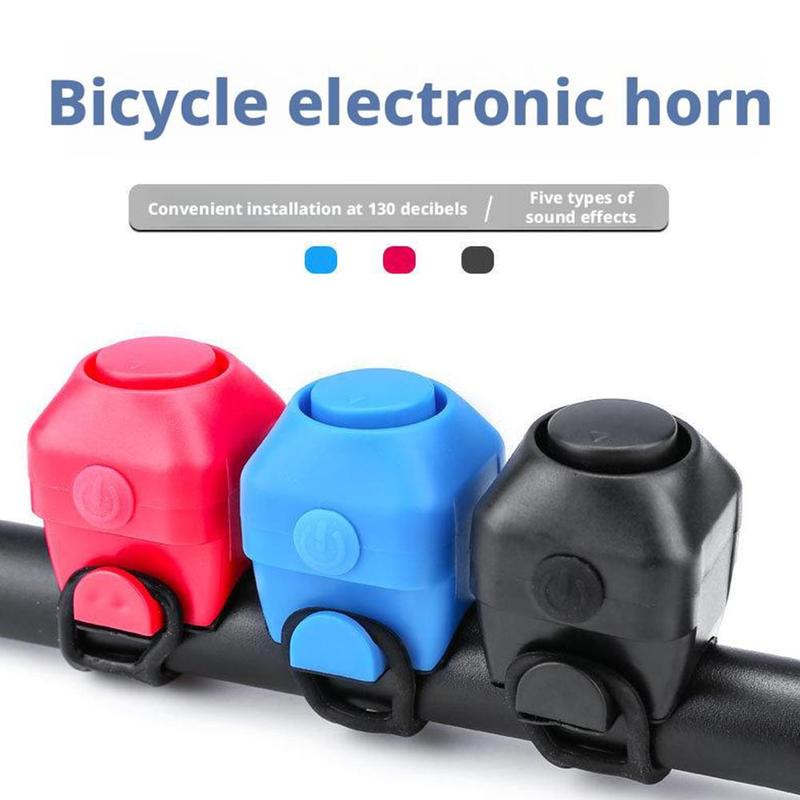 Product Introduction of Bike Electronic Loud Horn 130 Db Warning Safety Electric Bell Police Siren Bicycle Handlebar Alarm Ring Bell Cycling Accessories 14