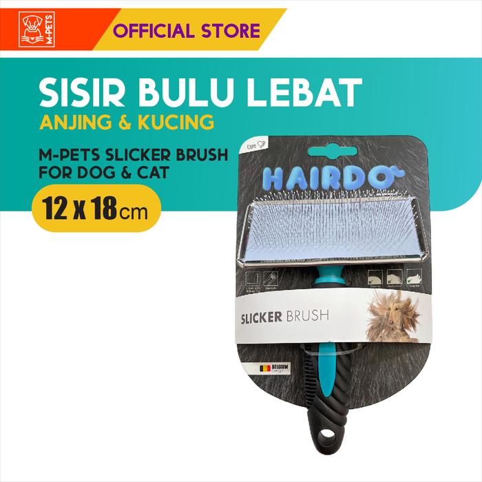 Gambar M-Pets Slicker Brush / Sisir Bulu Anjing Kucing Hewan dari M-Pets Volk Pets Indonesia Kota Tangerang Tokopedia