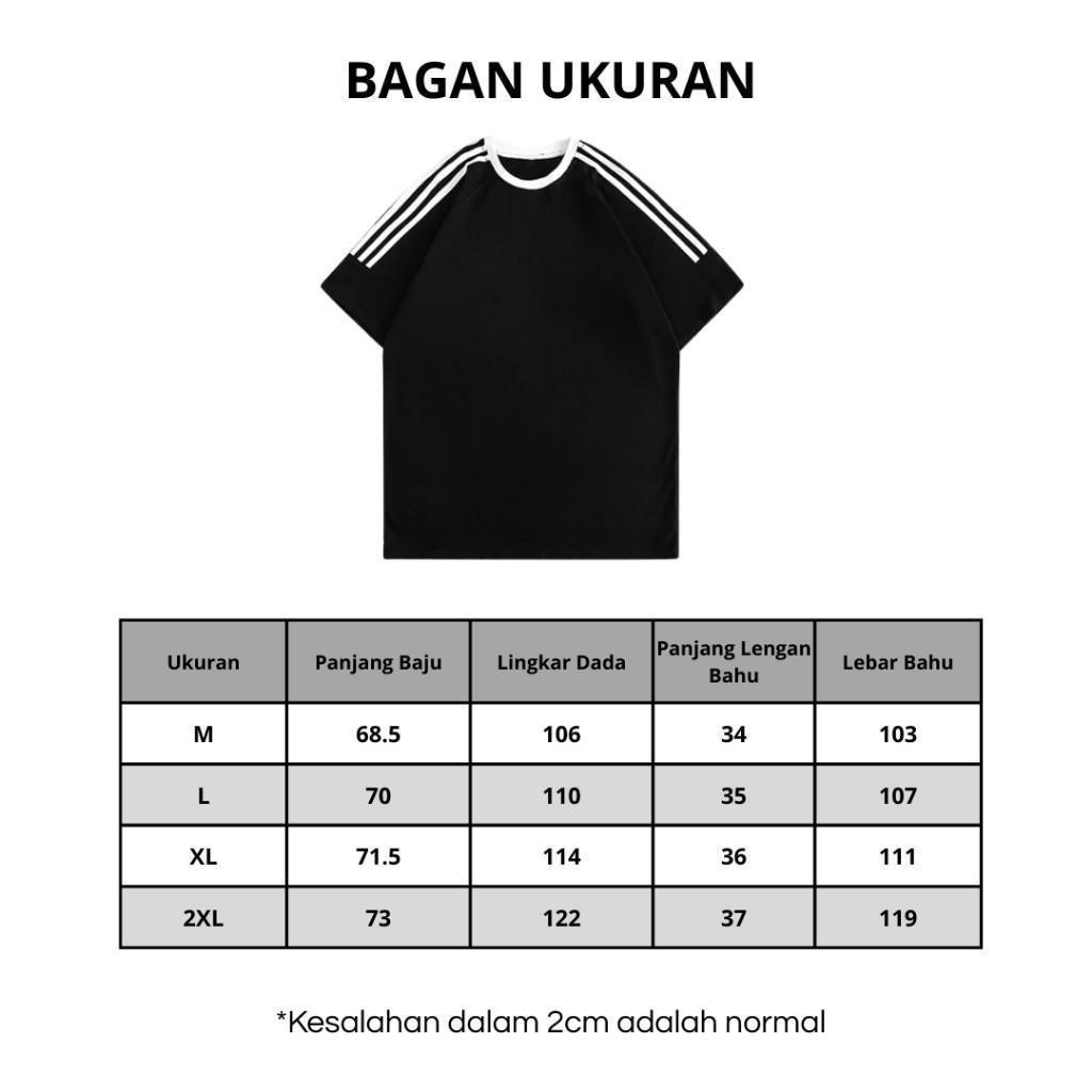 Hub Tshirt Kaos Lengan Pendek Garis Tiga Oversize Unisex | Gambar Shinchan & Shiro | Bahan Cotton Hub Tshirt Kaos Lengan Pendek Garis Tiga Oversize Unisex | Gambar Shinchan & Shiro | Bahan Cotton