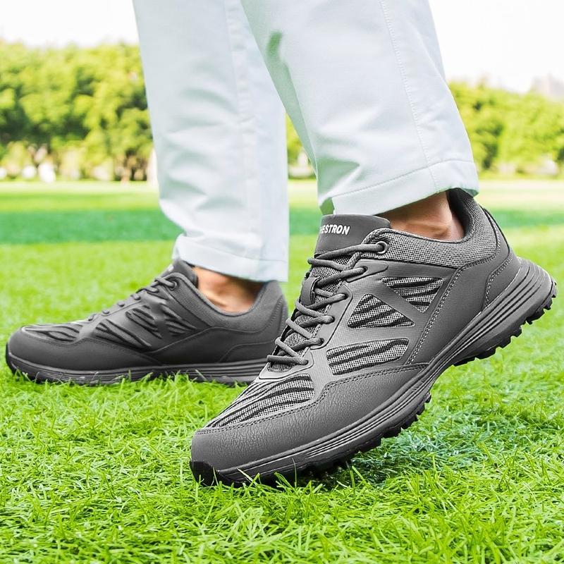 Product Introduction of Foreign Trade Non-Slip Men's Training Shoes Large Size Golf Training Shoes with Spikes Sports Casual Wear-Resistant Shoes Low Top XZ25052 24