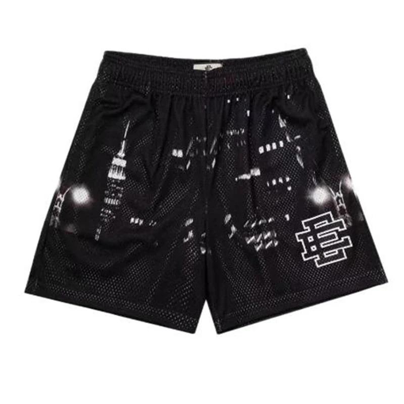 Product Introduction of Quần Soóc Bảng Đi Biển, Eric Emanuel Men, Quần Ngắn Thể Thao Tập Luyện Thể Dục, Dành Cho Nam Và Nữ, Thích Hợp Cho Mùa Hè, Phòng Tập Gym Thể Dục Và Chạy Bộ, Chất Liệu Lưới, Quần Soóc Thường Ngày [HAAparty] 3