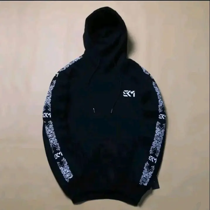 Hoodie shikatmiring Hitam