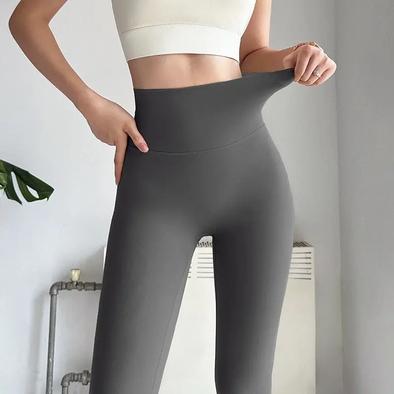 [ HOT ] Quần dài thể thao K3338 Gym/Yoga/Pilates lulu có túi sau. Chất liệu 25% Spandex thoáng mát , đàn hồi 4 chiều 7