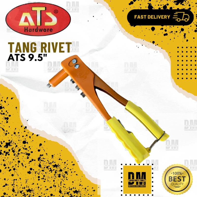 Tang Rivet 9.5 Inch ATS - Tembakan Paku Hand Riveter Tang Rifet Ripet ...