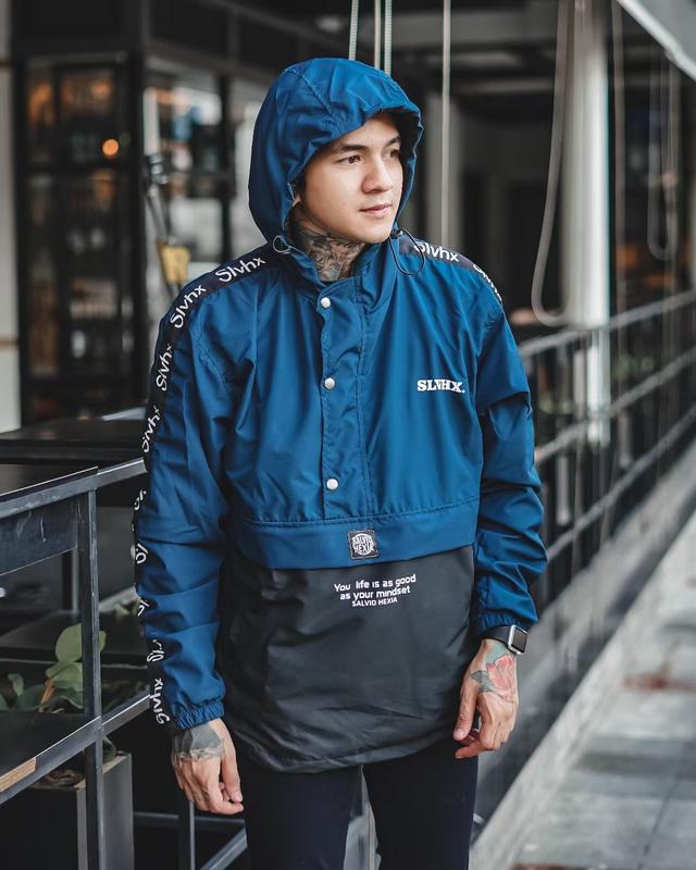 Jaket Pria - Jaket Salvio Hexia - Jaket Kantong Doraemon - Jaket Parasut - Jaket Original Salvio Hexia 2