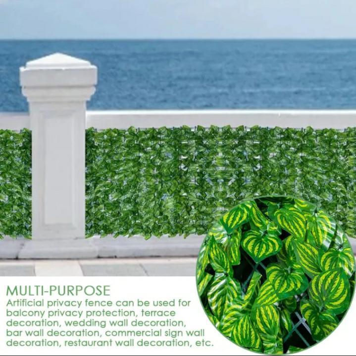 1M x 3M/50CM*3 M Daun plastik rambat dinding/Daun Dinding semangka ...
