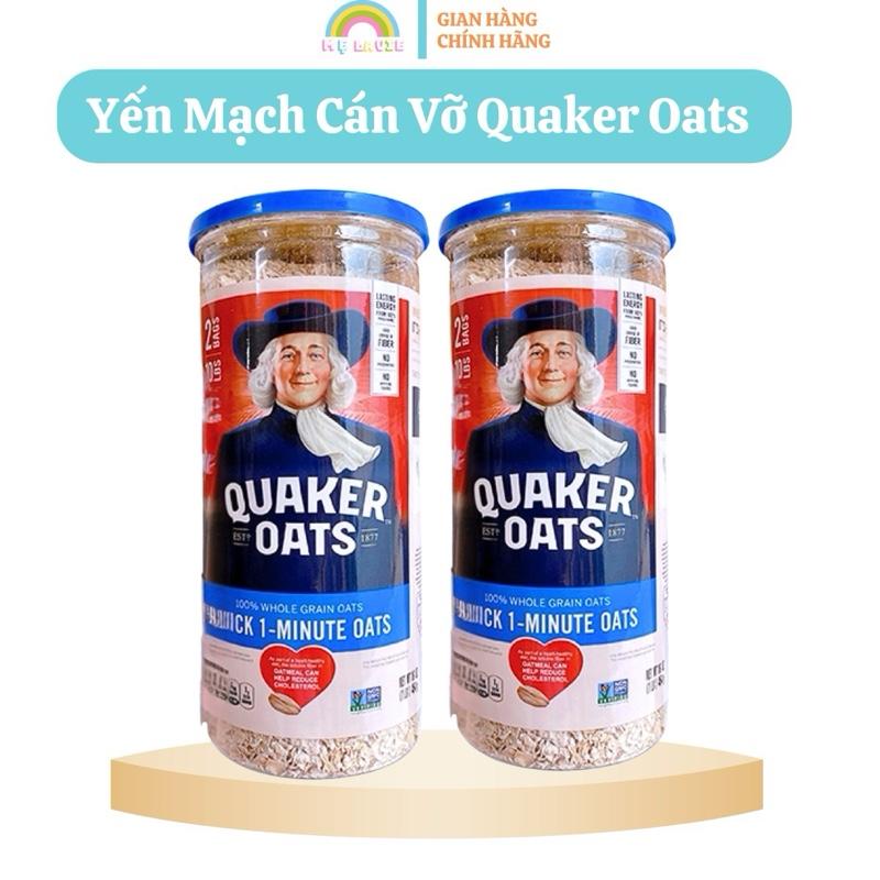  Yến Mạch Quaker Oats 454g Ăn Dặm Cho Bé Từ 6 Tháng 
