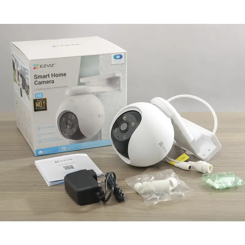 Camera Wifi EZVIZ H8 Pro 3K 5MP Siêu Nét, QHD - Xoay 360 Độ Ngoài Trời, Đàm thoại 2 Chiều - H8 3K 5MP Ai Theo Dõi Chuyển Động 2