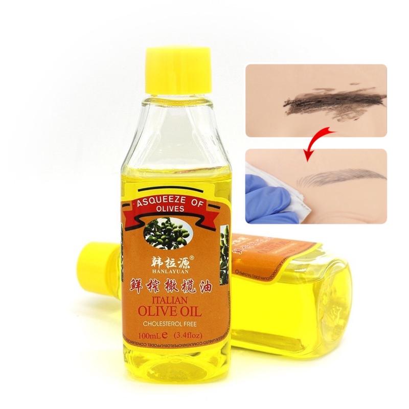 ￼Dầu Lau Mực Tập Trên Da Giả 100ML Phun Xăm Linh Anh