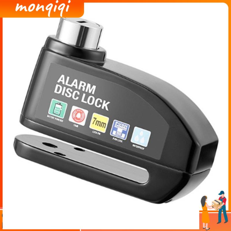 khoá xe đạp,khoá xe máy,Ổ Khoá Phanh Đĩa Xe Máy Báo Động Có Còi Hú Chống Trộm Alarm Disc Lock Chống Nước An Toán Chắc