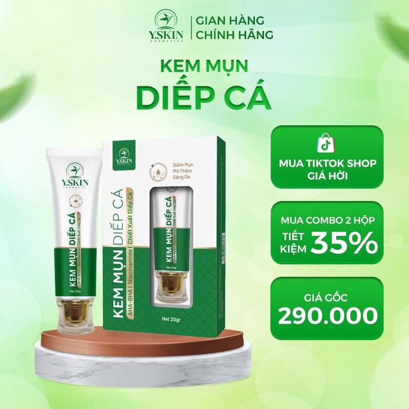 Kem mụn diếp cá làm đẹp da ( mua 1 tặng 3nmn)