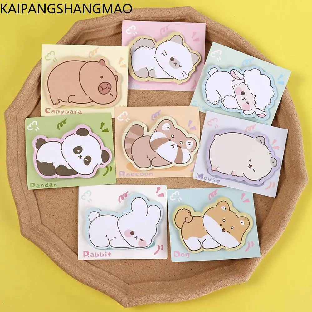 KAIPANGSHANGMAO Posted Writing Pad Animal Shape Animal Sticky Notes Memo Pad Journaling Planner Note Pad Sticky Cute Note Paper Teen/Adult/ Girls
