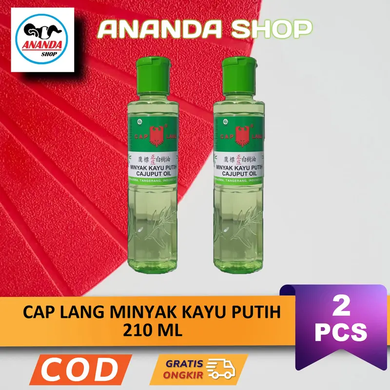 Cap Lang Minyak Kayu Putih 210 ml - Isi 2 Pcs 0