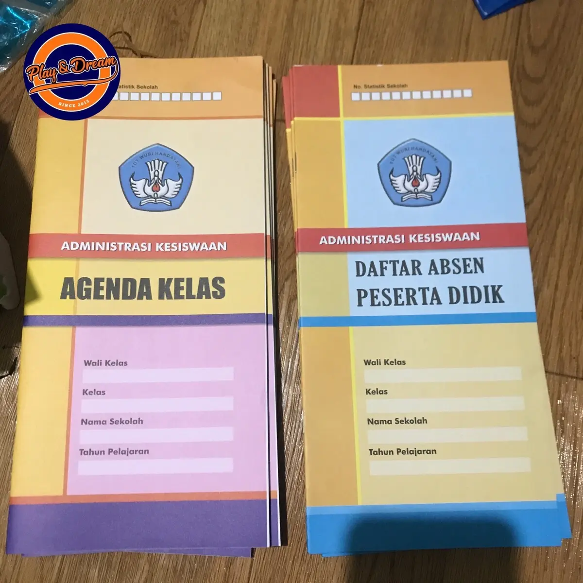 Buku Agenda Kelas Absen Kelas Administrasi perlengkapan sekolah SMK SMA SMP