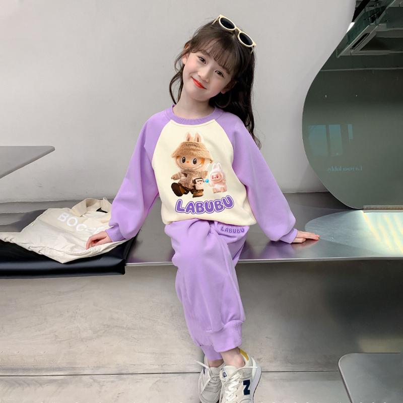 Áo giữ nhiệt thu đông bé gái 16-45kg, chất nỉ lông thỏ mềm mịn. Áo giữ nhiệt bé gái 6-15 tuổi. Áo giữ nhiệt Labubu bé gái dài tay 7