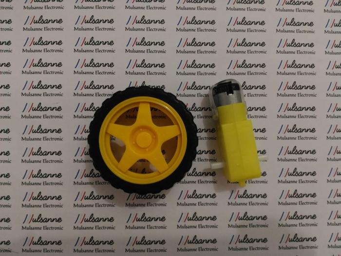 Jual Wheel Robot / Roda Robot + DC Motor - Kota Surabaya - Mulsanne ...