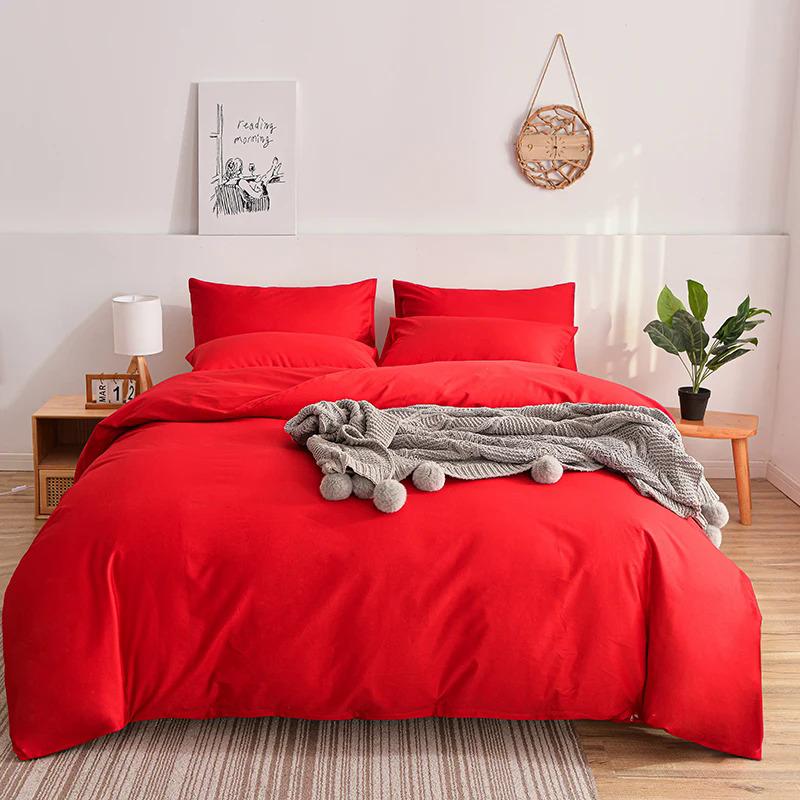 Product Introduction of Full Pillowcase Home Pillow Set Bed Sheet Elasticless Solid White Bedding Sets Bedding Bed Bedroom Bedding 37
