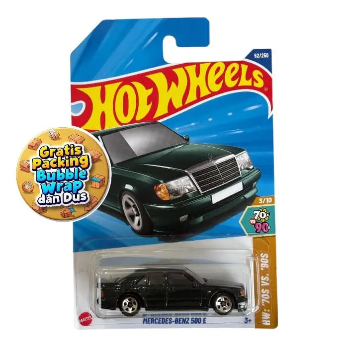 Hotwheels Mercedes Benz 500 E Hijau Lot C 2025 Toy Diecast