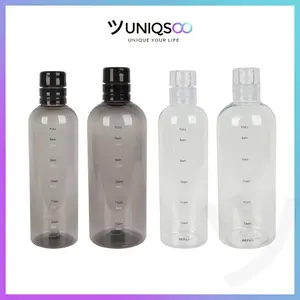 UNIQSOO Botol Minum 500ml & 750ml Sport Anti Bocor / Botol Transparan / Tumbler Olahraga / Botol Portable BZ001