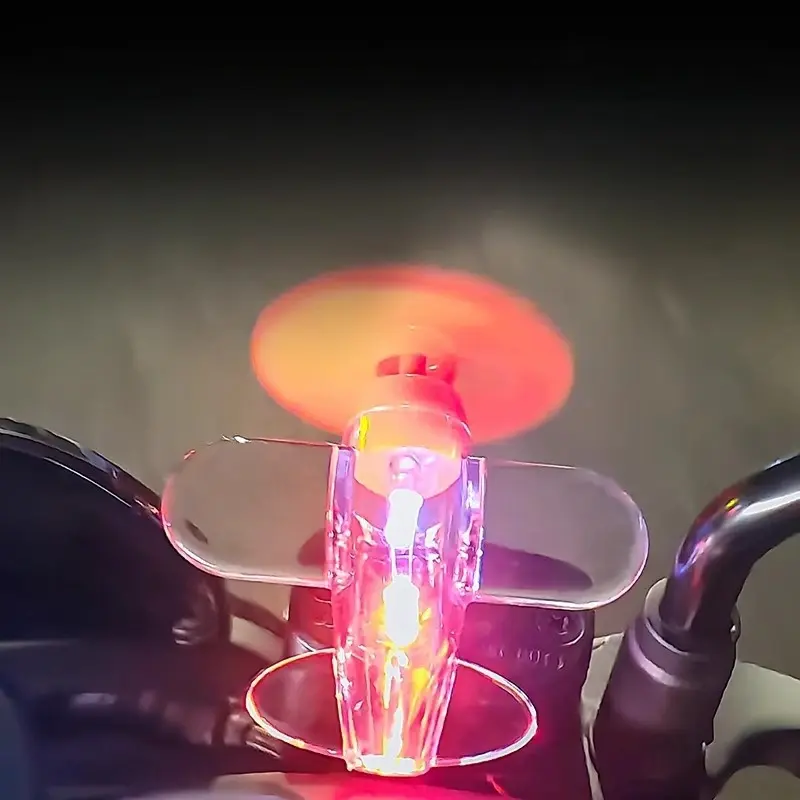 [Kerde]Dekorasi Motor Dan Mobil / Lampu Energi Angin-Memancarkan Cahaya Pesawat / Aksesoris Mobil 6