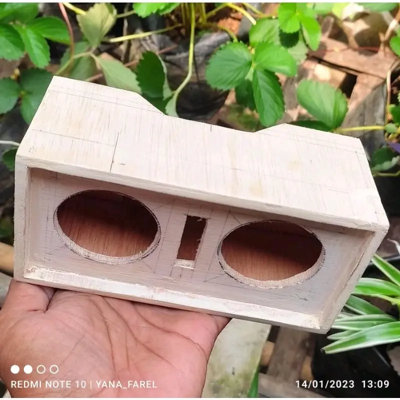 miniatur box line array 2in doble Speaker 0