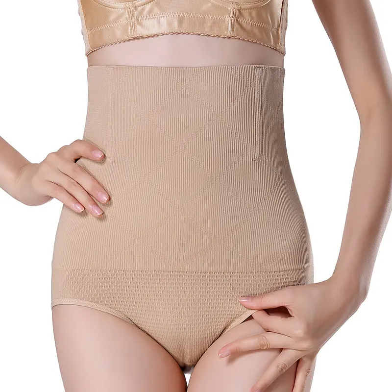 Đồ Lót Bụng Sau Sinh, Cạp Cao, Liền Mạch, Kéo Giảm Bụng, Quần Định Hình, Dành Cho Nữ, Định Hình Và độn Hông, Quần Định Hình Thun Kem quần  gen  bụng  dolly 7