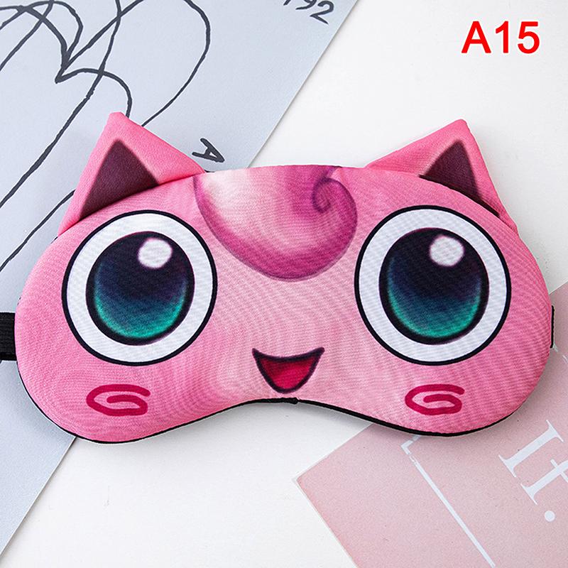 Product Introduction of Sleeping Eye Cover Mask Sleep Cute Night Dream Mask  Sort Pikachu Blindfo 27