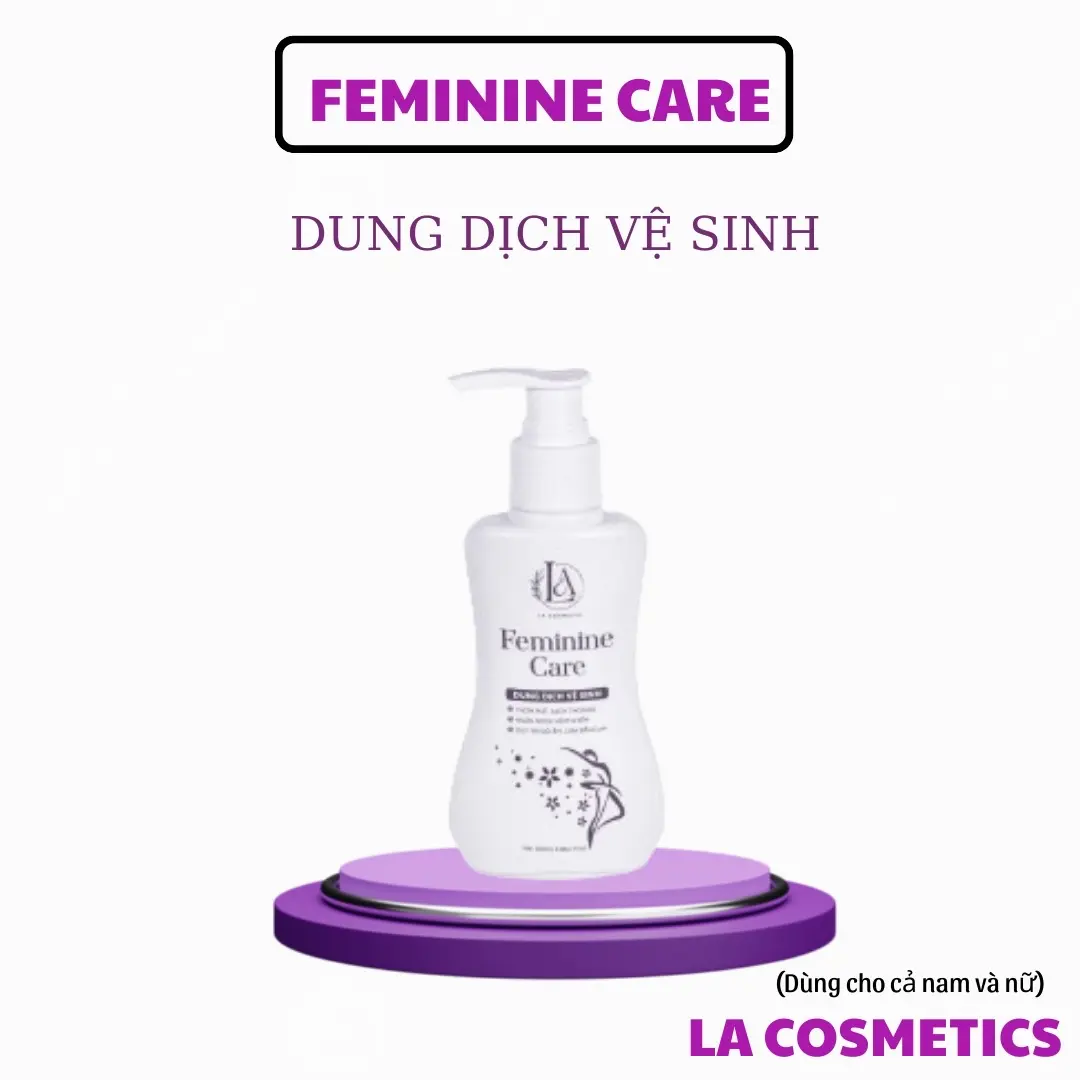 Feminine care dung dịch vệ sinh phụ nữ + La Cosmetics