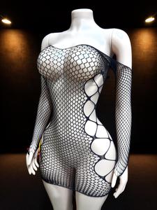 Vestido de cubrir de malla de red sólido para mujer, vestido ajustado de manga larga casual para vacaciones en la playa, traje de baño para damas para todas las estaciones