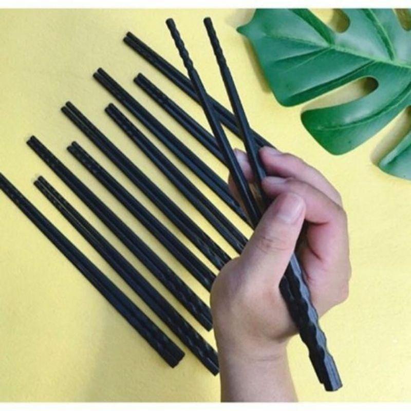 Vỉ 10 đôi đũa nhựa chịu nhiệt- Đũa nhựa - SLock 2