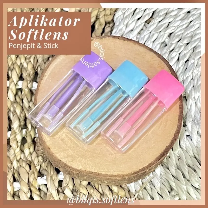 Penjepit Softlens - Tweezer - Alat Pasang & Lepas lensa Kontak - Eye Opener Tools
