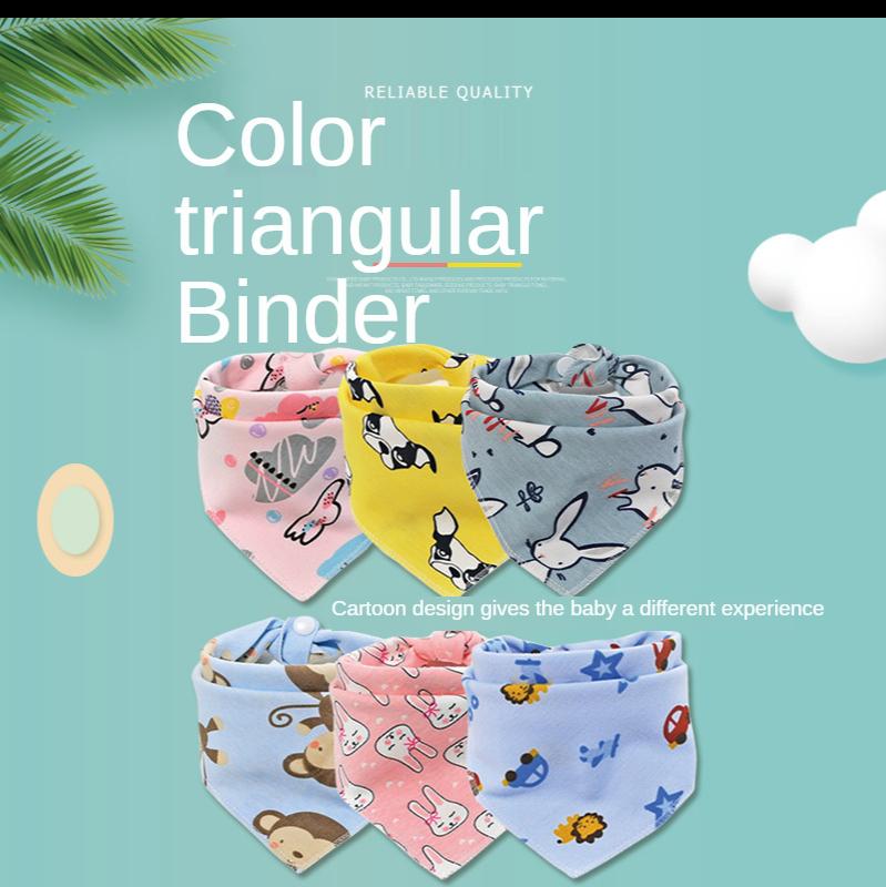 Product Introduction of Baby Bibs 100% Cotton for Boys & Girls Super Cartoon Soft Absorbent Feeding Bibs Newborn Bib Baby burp cloths 2