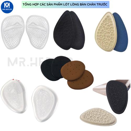 2 Miếng Lót Lòng Bàn Chân Trước Silicone Loại 1 giảm đau chống trượt mũi chân khi mang giày nam nữ M71 MR.HEELER 1
