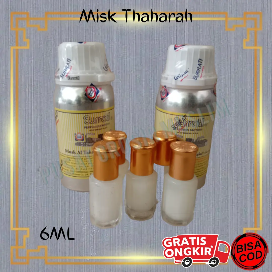Promo Misk Thaharah - Misk Thoharoh ORIGINAL 6ml / Wewangian Miss V /