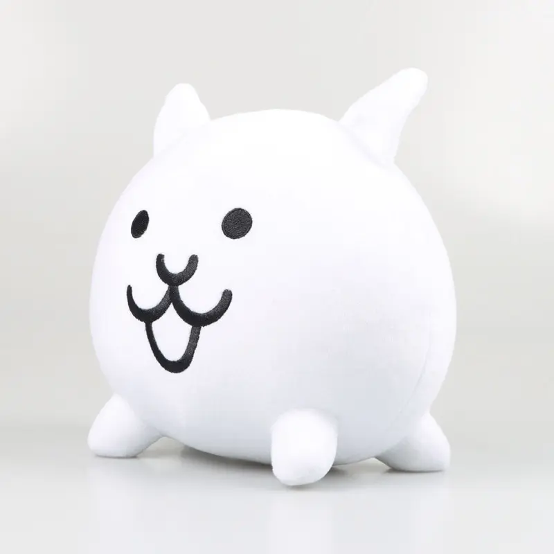 {Ricky toy} 20cm The Battle Cats Plush Toy Neko Stuffed Toy Cat Plush Doll Soft Animals Cute Cartoon Birthday Gifts for Children Home Decor Thú Bông Thú Nhồi Bông