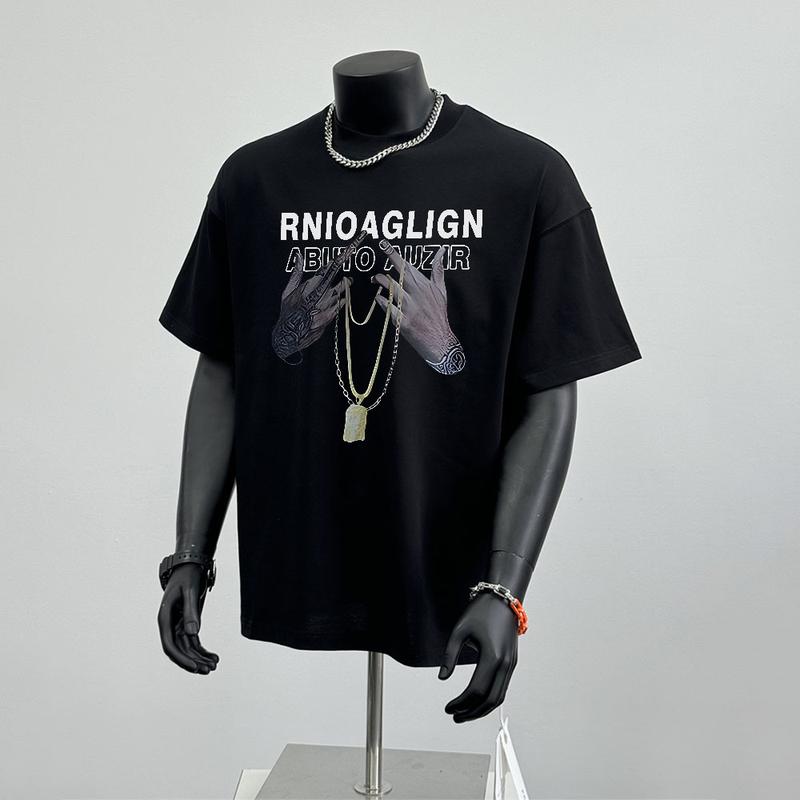 Áo Thun Ngoại Cỡ Phong Cách Hiphop ngắn Tay Chất Liệu Cotton 100% Áo Cổ Thuyền Dành Cho Nam Và Nữ Unisex Thiết Kế Đẹp