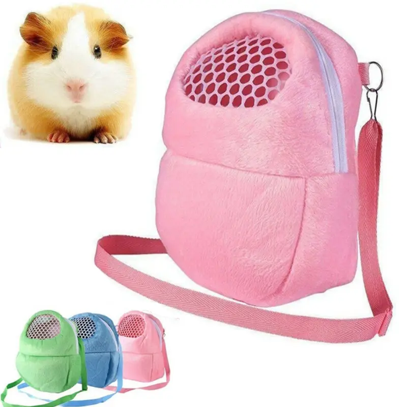 Small Animals Carriers Breathable Cage For Rabbit Hamster Chinchilla Travel Warm Bags Guinea Pig Carry Pouch Bag Pet Rat