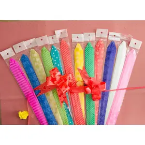 PITA TARIK SERUT MOTIF WARNA WARNI 25mm 23 X 390 mm (1 PACK ISI 10 PCS)