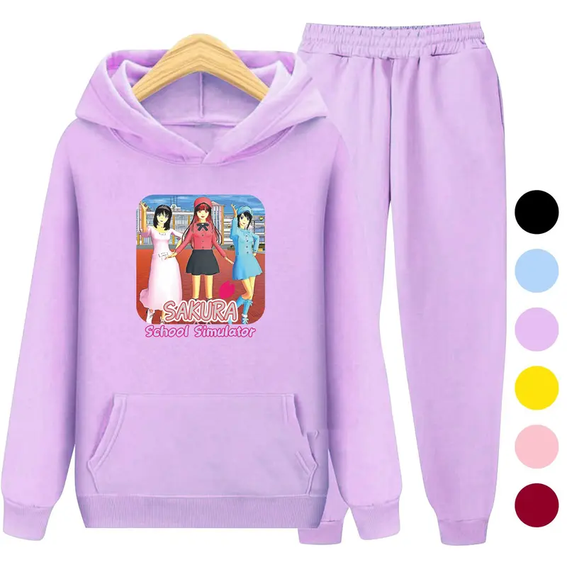 Setelan Anak Sakura SchooL Simulator / sweater Hoodie Anak dan Remaja Murah 4