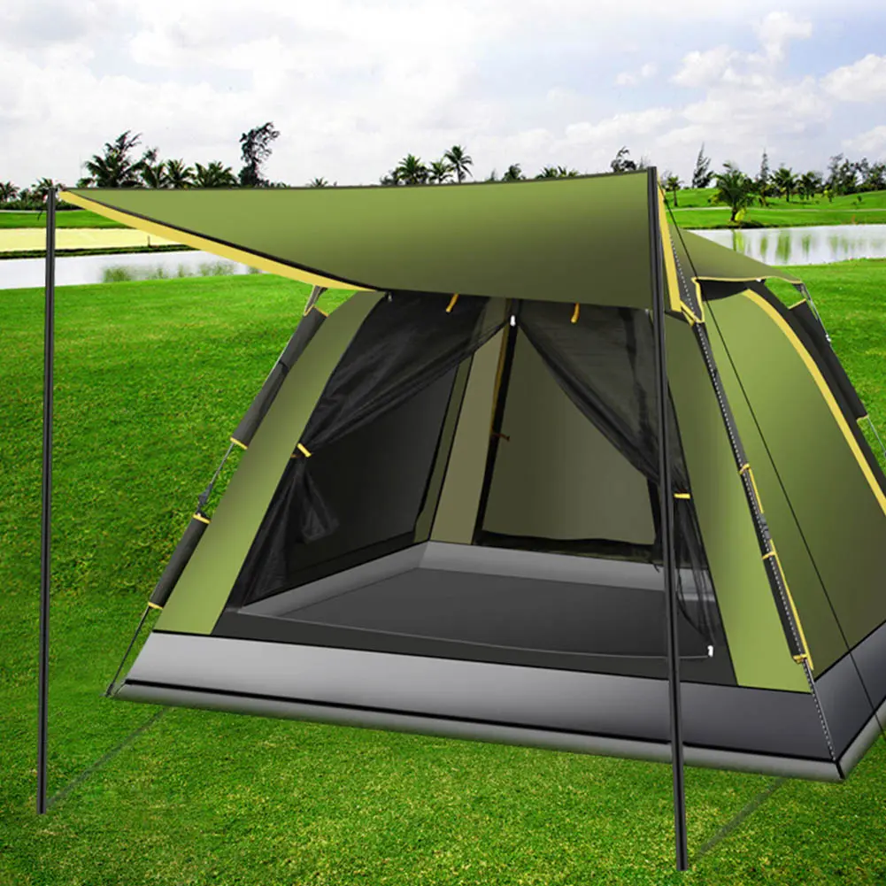 2 M/6.6ft เต็นท์เสากันสาดพับ Canopy Rod อุปกรณ์ตั้งแคมป์กลางแจ้ง
