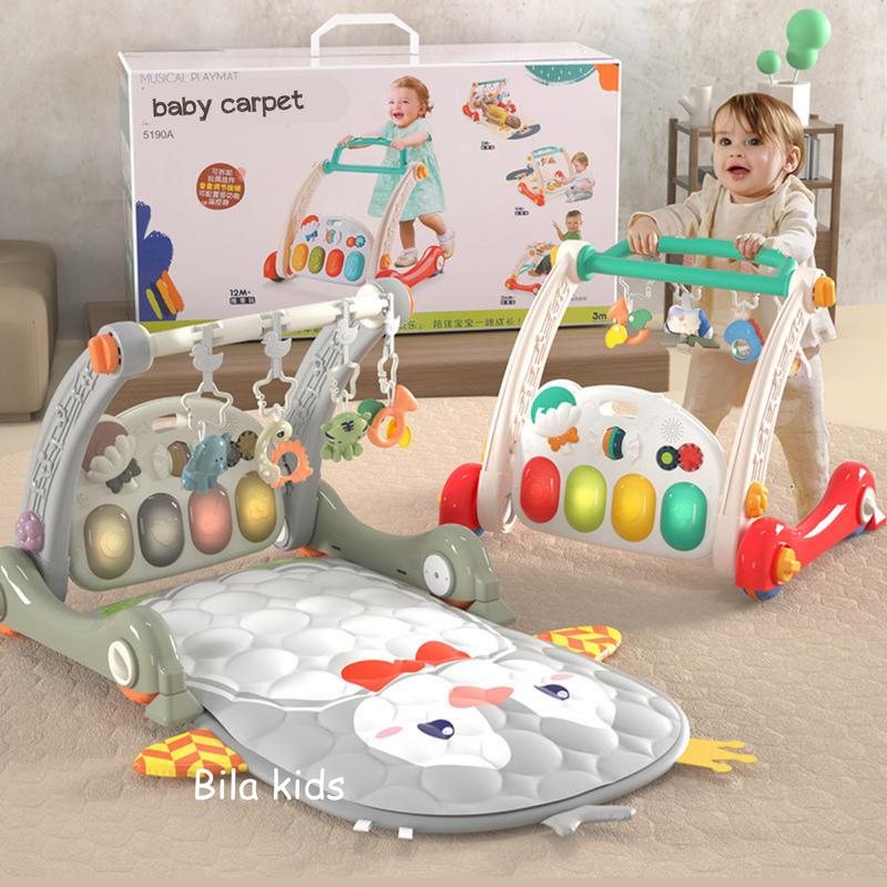 Thảm nhạc BILA KIDS cho bé sơ sinh kiêm xe tập đi có nhạc cho bé sơ sinh 06 tháng, 1 tuổi